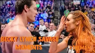 Becky Lynch Savage Moments