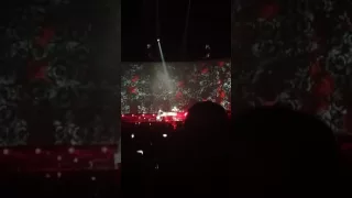 Demi Lovato Future Now Inglewood 2016 Stone Cold with Nick Jonas playing piano