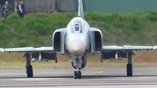 Mass F-4F Phantom launches - Wittmund 7th June 2012