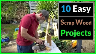 10 Easy Scrap Wood Projects! (Woodworking for Beginners)