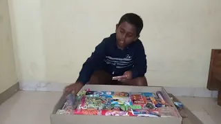 1000 rupees crackers box unboxing video