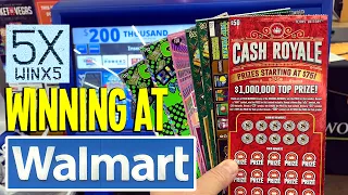 WINNING AT WALMART! 💰 $200 TEXAS LOTTERY Scratch Offs