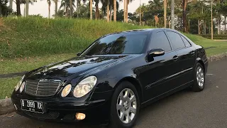 Review Mercedes E200 kompressor 2005 w211