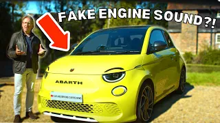 the *NEW Abarth 500e 2023 is FASTER than an Alfa Romeo?! IN-DEPTH review