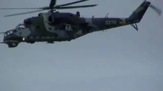 MI - 24 Hind stunt flight