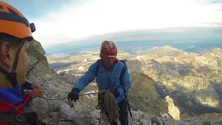 Grand Teton, descending at 13,776 feet!