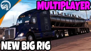 NEW TRUCK, NEW CARGO, NEW CONVOY | American Truck Simulator Multiplayer Gameplay