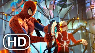 Spider-Man Meets Spider-Woman Madame Web Scene 4K ULTRA HD - Spider-Man Shattered Dimensions
