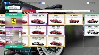 Forza Horizon 4 - My Full Car Collection + All DLC