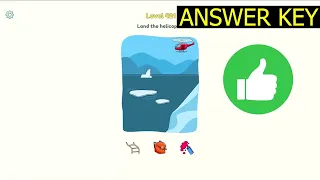 Dop 3 LEVEL 421 Land the helicopter (ANSWER KEY) DOP 3 Displace One Part Gameplay - Walkthrough