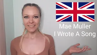 UNITED KINGDOM | Mae Muller - I Wrote a Song | Eurovision Song Contest 2023 | Blind Reaction