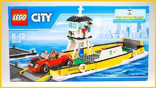 LEGO 60119 City Great Vehicles Ferry Speed Build Review