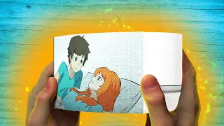 Alex and Steve | minecraft anime EP 5 (Flipbook)