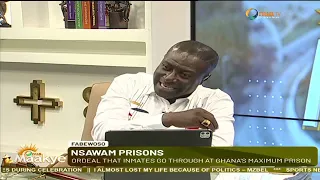 An ex-convict exposes officers in Nsawam Prisons and tells what caused his medical complications