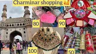 Charminar shopping any item starts from ₹10 very cheap #charminar  #hyderabad #charminarshopping