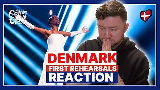 Saba - Sand (First Rehearsals - Reaction)  | Eurovision 2024 Denmark
