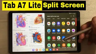 Samsung Tab A7 Lite - Top 7 Ways to Use Split Screen for Beginners
