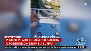 Infrastructura surpată: drumuri și poduri, în reparații după inaugurare