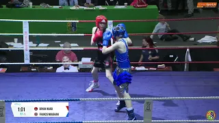 2024 National BG3 Championship: 48kg Bryan Ward (Banbridge) v Francis Maughan (Olympic C)