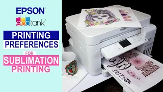 Setting Up the Printing Preferences for Sublimation Printing | Mirror Mode for Sublimation Printing.