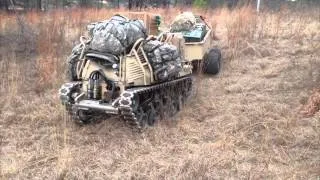 Protector Robot Carrying 1,000 Pounds of Gear at Fort Benning