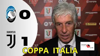 FINALE COPPA ITALIA, GASPERINI post ATALANTA - JUVENTUS 0 - 1, sentite cosa dice il mister!