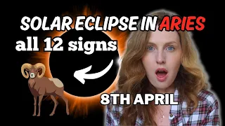 Solar New Moon Eclipse in Aries 2024! Horoscopes | All 12 Zodiac Signs | Hannah’s Elsewhere