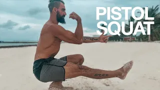 How to do PISTOL SQUATS |Beginner's GUIDE to the most ICONIC SQUAT|