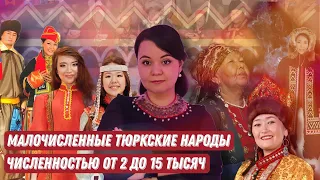 МАЛОЧИСЛЕННЫЕ ТЮРКСКИЕ НАРОДЫ численностью от 2 до 15 тысяч