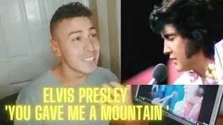 Elvis Presley 'You Gave Me a Mountain' First Time Reaction. Stunning