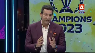 My question on #ThePavilion answered by the legend #wasimakram & #Fakhr-e-Alam.Video credit @ASports