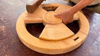 How To BUILD A ROCKING CHAIR // RELAXING CHAIR Unique DESIGN // Incredible Woodworking Projects.