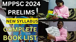 Mppsc Pre 2024🔥Complete Booklist New Syllabus📚Mppsc Pre Mppsc Mains💯Mppsc Pre Strategy💯Mppsc Pre