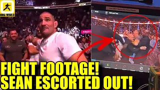 Sean Strickland and Dricus Du Plessis came to BLOWS at UFC 296, Strickland escorted out!