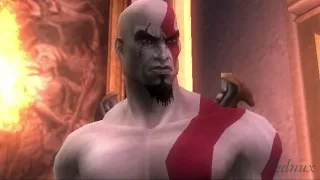 God of War 2 - Kratos Meets His Grandfather, Cronos (Obtaining Cronos' Rage / 1080p 60fps)