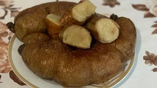 Колбаса картопляна. Кишка із картоплею.