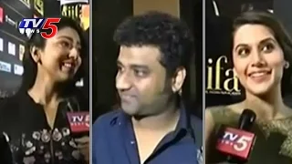 Shreya, DSP, Taapsee & Other Celebs Face To Face With TV5 | IIFA Utsavam | TV5 News