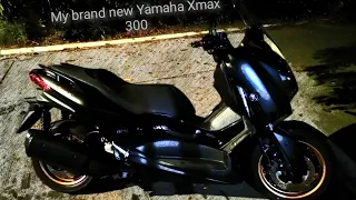 Taking home my brand new Yamaha Xmax 300 2021