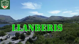 Drone footage over Llanberis Glen Rhowny Quarry