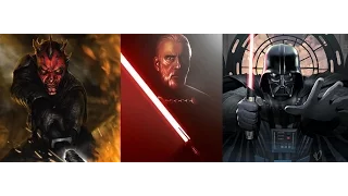 Versus Series Darth Maul (TCW) VS Count Dooku/Darth Tyranus VS Darth Vader