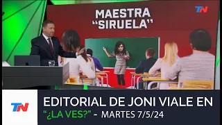 Editorial de Joni Viale: "Maestra Siruela" I "¿La Ves?" (Martes 7/5/24)