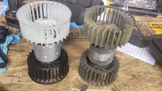 E30 Restoration Pt 7 A/C blower motor replacement