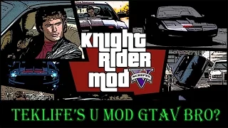 U mod GTA V Bro?  Knight RIder K.I.T. mod and inst