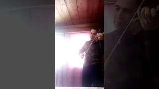 Бер кыз бала жыр чыгарган. Эни турында.   Скрипка. Violin cover. Татарская скрипка.