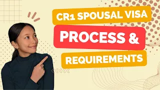 CR1 visa process + Requirements 🇵🇭