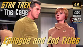 STAR TREK: "The Cage" - Epilogue and End Credits (Remastered to 4K/48fps)