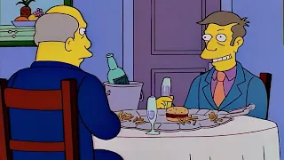 Steamed Hams but each line is cut to the two most important words