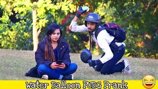 water balloon pubg prank on people | A.JAHSAN |