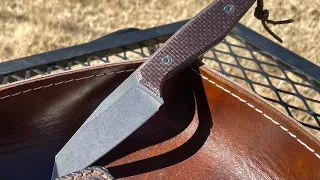 Full review of the Boker AK1. (Carrying a fixed blade for one month thoughts and impressions.)