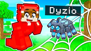 Zostałem STRASZNYM PAJĄKIEM w Minecraft